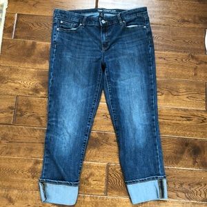 GAP straight cuff capris